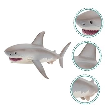 Amazon.co.jp: WOFASHPURET シミュレーション ホホジロザメ